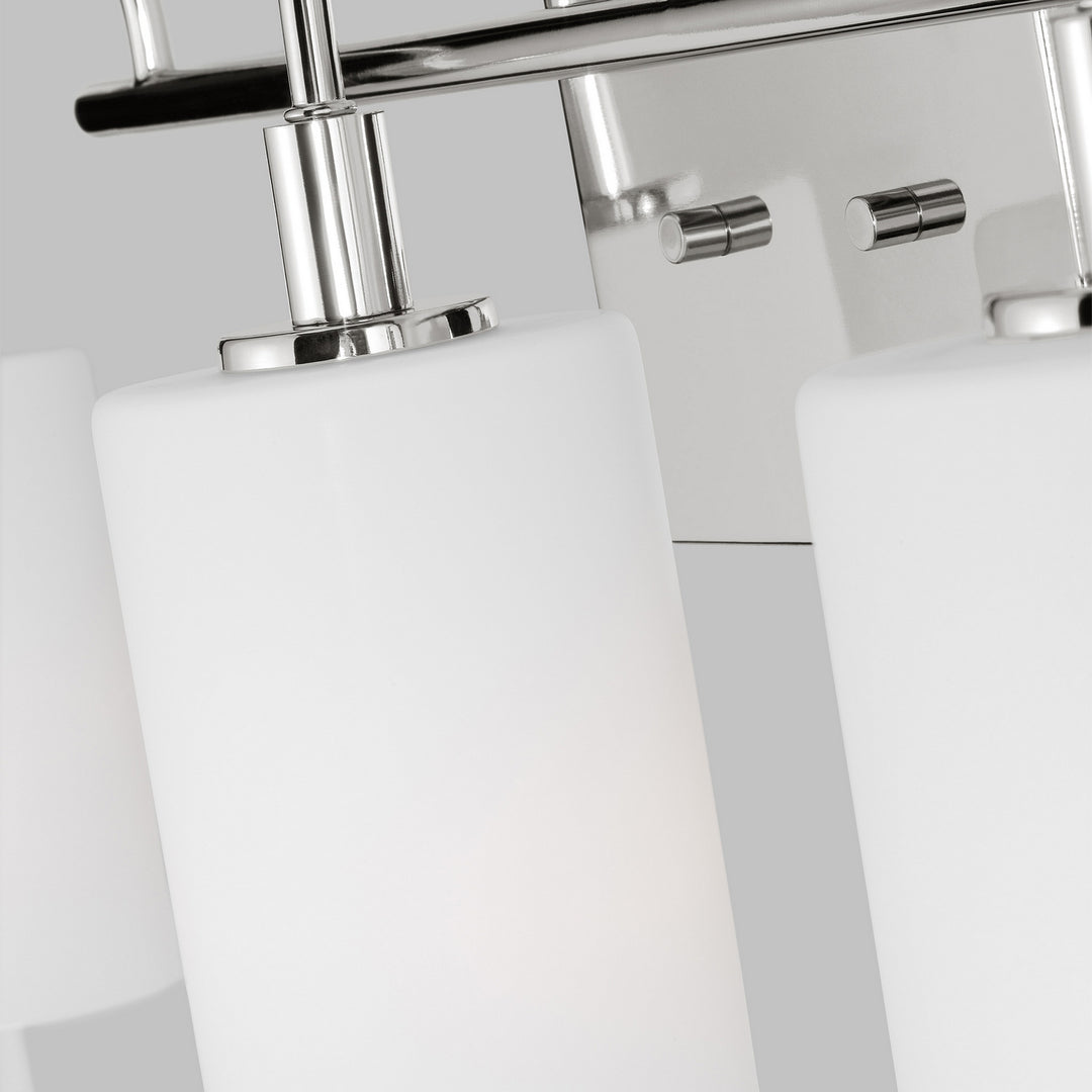 Visual Comfort Studio Canada - 4457103EN3-05 - LED Bath Wall Sconce - Oak Moore - Chrome