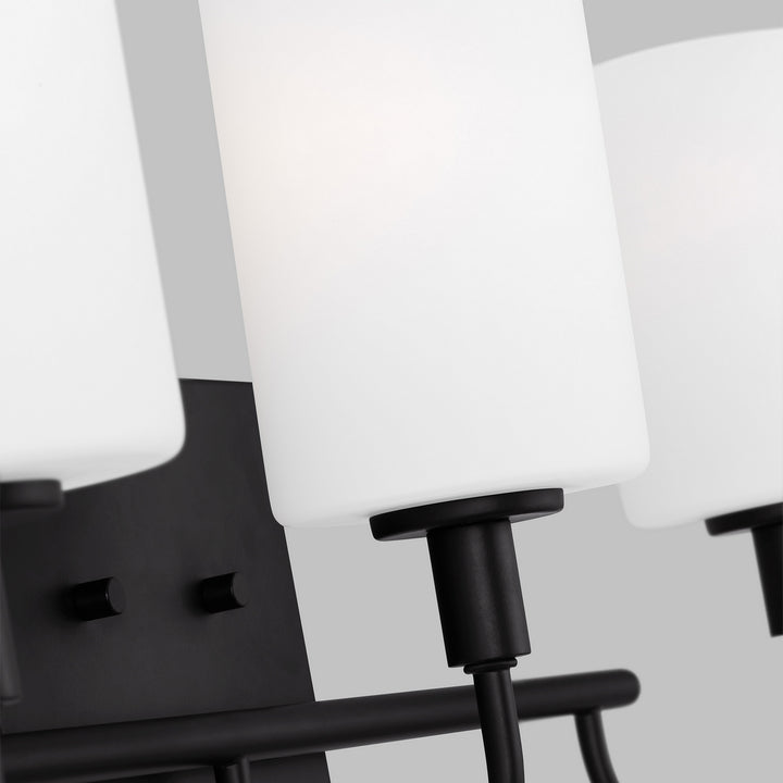 Visual Comfort Studio Canada - 4457103EN3-112 - LED Bath Wall Sconce - Oak Moore - Midnight Black