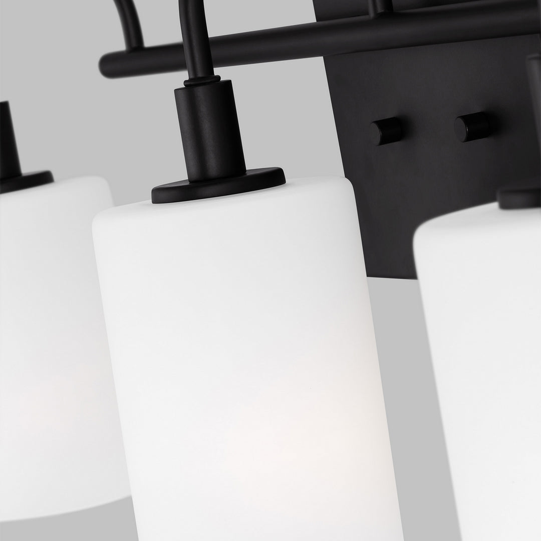 Visual Comfort Studio Canada - 4457103EN3-112 - LED Bath Wall Sconce - Oak Moore - Midnight Black