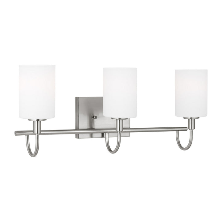 Visual Comfort Studio Canada - 4457103EN3-962 - LED Bath Wall Sconce - Oak Moore - Brushed Nickel