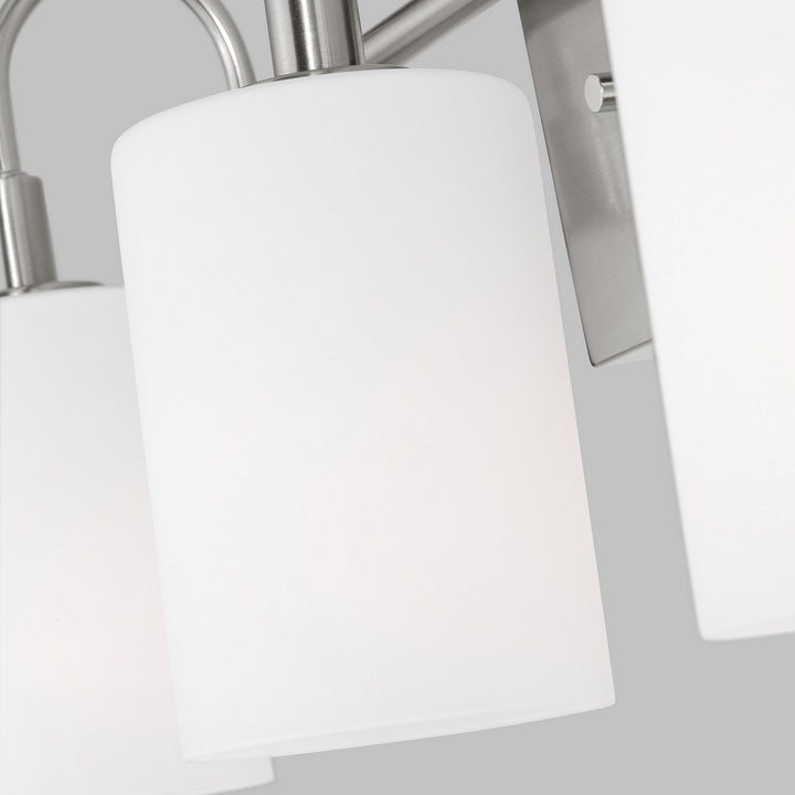 Visual Comfort Studio Canada - 4457103EN3-962 - LED Bath Wall Sconce - Oak Moore - Brushed Nickel