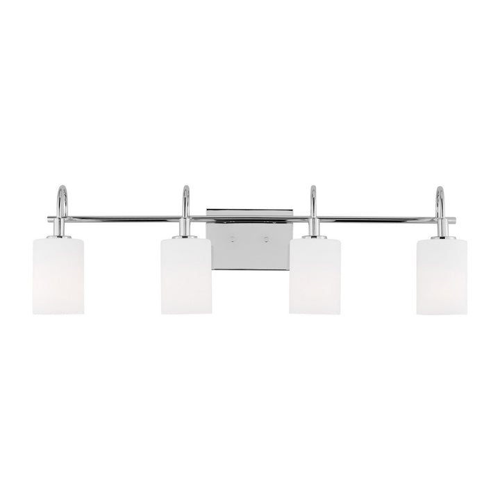 Visual Comfort Studio Canada - 4457104-05 - Four Light Bath Vanity - Oak Moore - Chrome