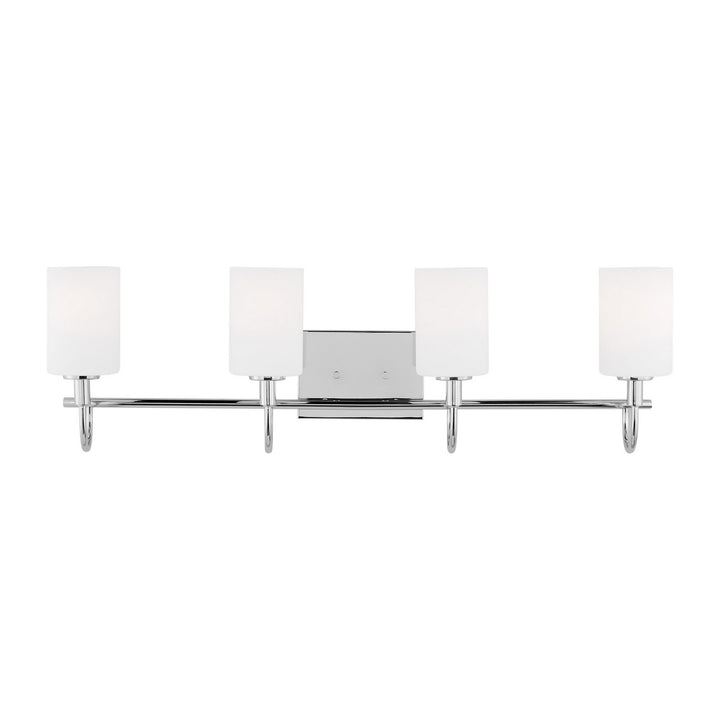 Visual Comfort Studio Canada - 4457104-05 - Four Light Bath Vanity - Oak Moore - Chrome