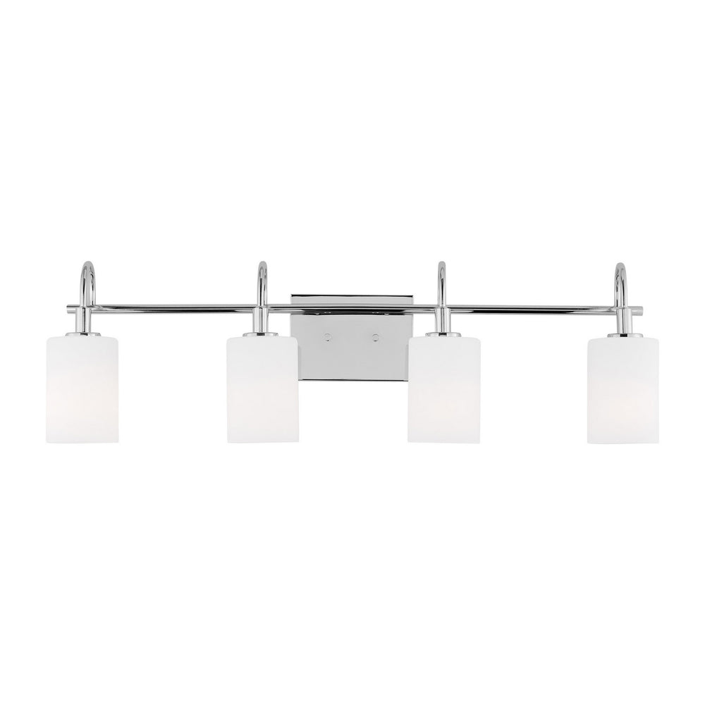 Visual Comfort Studio Canada - 4457104EN3-05 - LED Bath Wall Sconce - Oak Moore - Chrome