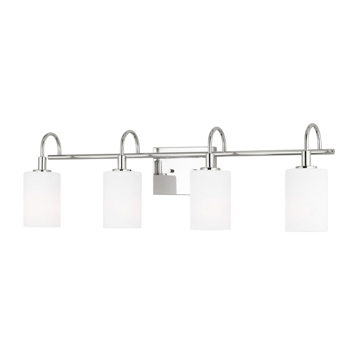 Visual Comfort Studio Canada - 4457104EN3-05 - LED Bath Wall Sconce - Oak Moore - Chrome