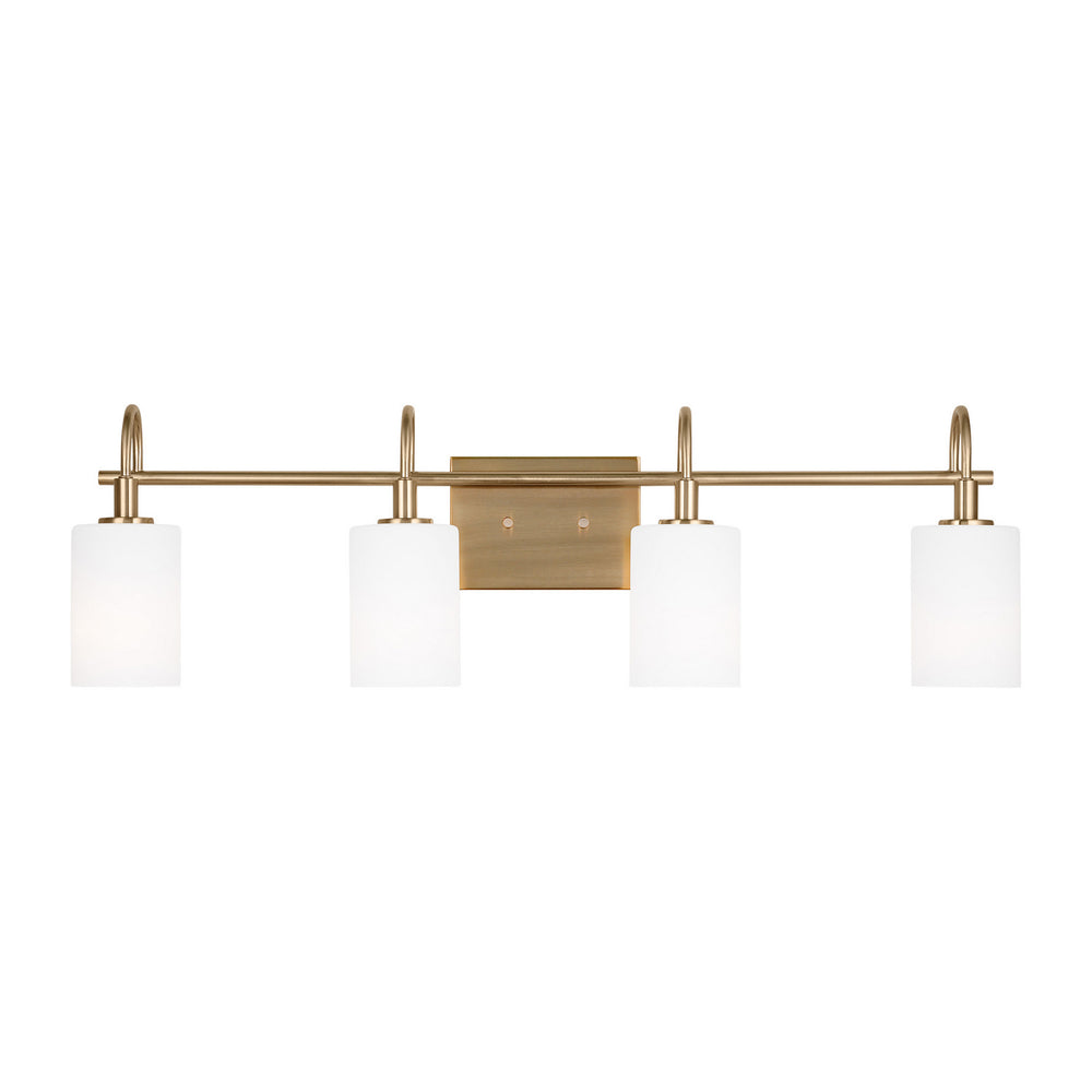 Visual Comfort Studio Canada - 4457104EN3-848 - LED Bath Wall Sconce - Oak Moore - Satin Brass