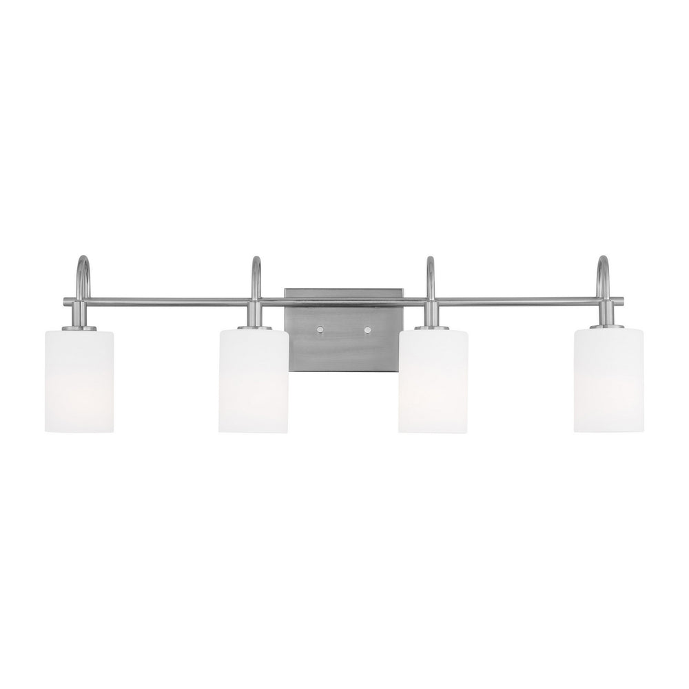 Visual Comfort Studio Canada - 4457104EN3-962 - LED Bath Wall Sconce - Oak Moore - Brushed Nickel