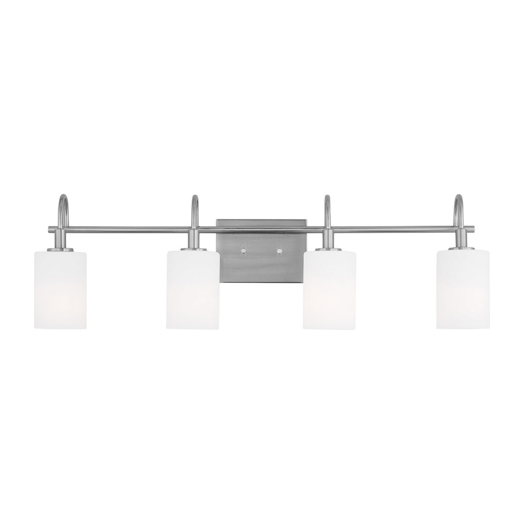 Visual Comfort Studio Canada - 4457104EN3-962 - LED Bath Wall Sconce - Oak Moore - Brushed Nickel