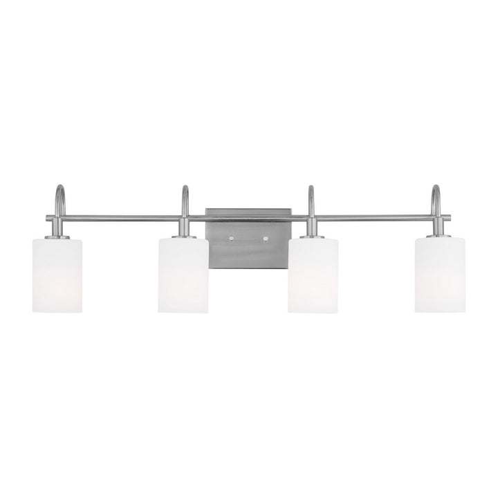 Visual Comfort Studio Canada - 4457104EN3-962 - LED Bath Wall Sconce - Oak Moore - Brushed Nickel