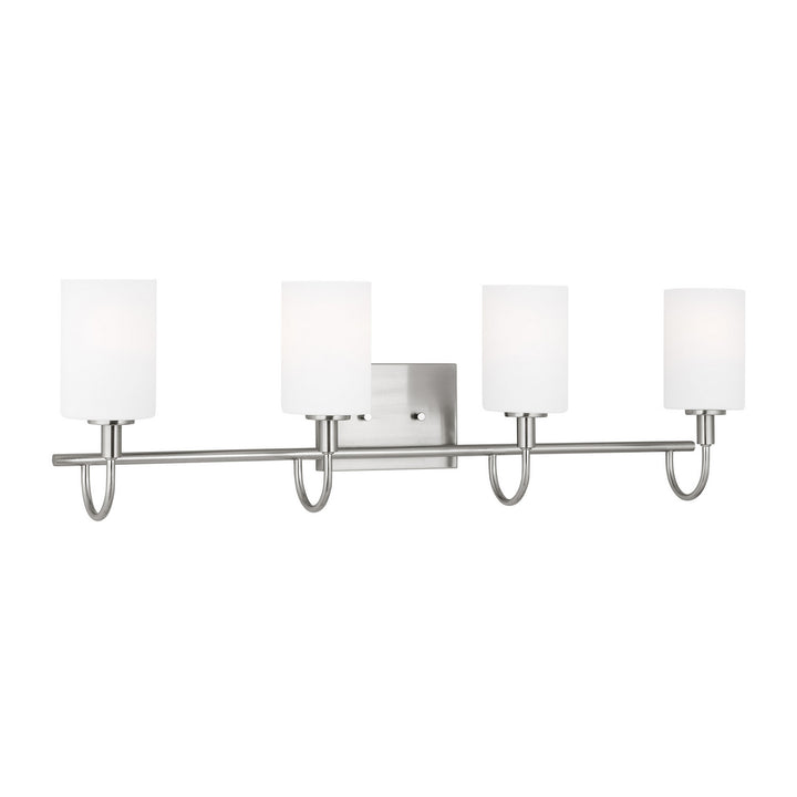 Visual Comfort Studio Canada - 4457104EN3-962 - LED Bath Wall Sconce - Oak Moore - Brushed Nickel