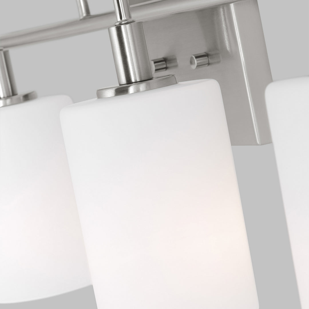 Visual Comfort Studio Canada - 4457104EN3-962 - LED Bath Wall Sconce - Oak Moore - Brushed Nickel