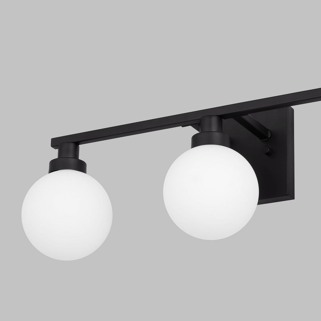 Visual Comfort Studio Canada - 4461603-112 - Three Light Bath Vanity - Clybourn - Midnight Black