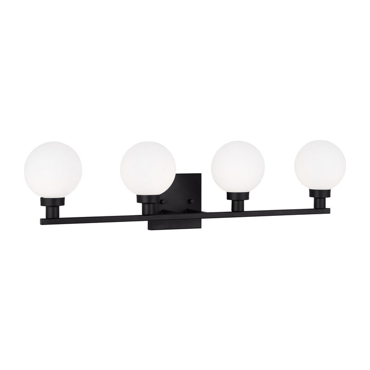 Visual Comfort Studio Canada - 4461604-112 - Four Light Bath Vanity - Clybourn - Midnight Black
