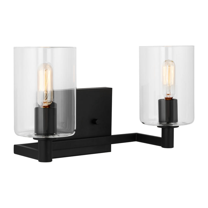Visual Comfort Studio Canada - 4464202-112 - Two Light Bath Vanity - Fullton - Midnight Black