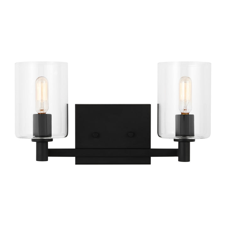 Visual Comfort Studio Canada - 4464202-112 - Two Light Bath Vanity - Fullton - Midnight Black