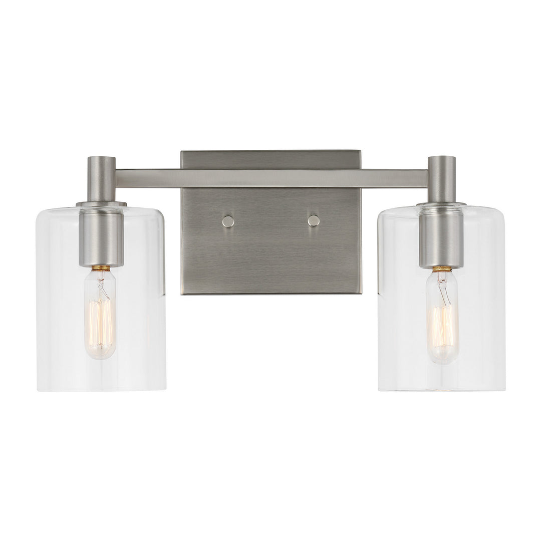 Visual Comfort Studio Canada - 4464202-962 - Two Light Bath Vanity - Fullton - Brushed Nickel