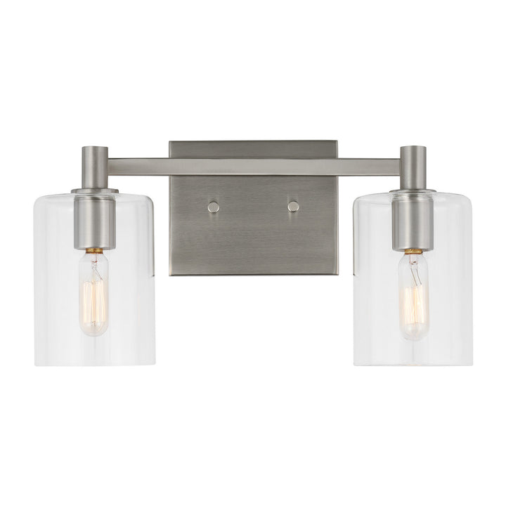 Visual Comfort Studio Canada - 4464202-962 - Two Light Bath Vanity - Fullton - Brushed Nickel