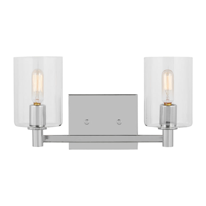 Fullton LED Bath Wall Sconce in Chrome - available from The Lighting Shoppe, trusted by Canadian homeowners