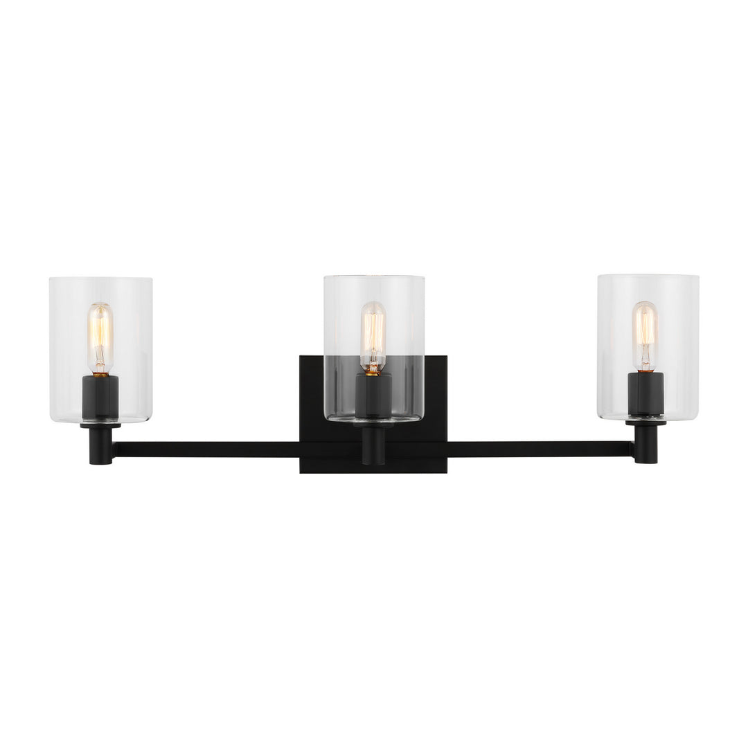 Visual Comfort Studio Canada - 4464203-112 - Three Light Bath Vanity - Fullton - Midnight Black