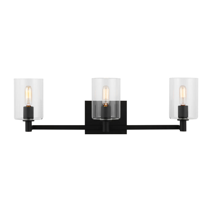 Visual Comfort Studio Canada - 4464203-112 - Three Light Bath Vanity - Fullton - Midnight Black