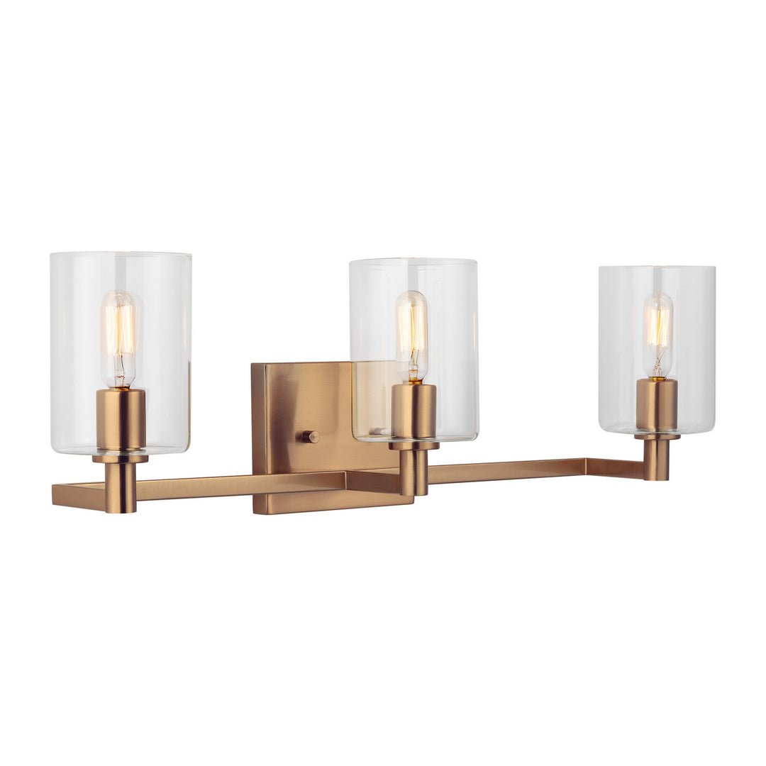 Visual Comfort Studio Canada - 4464203-848 - Three Light Bath Vanity - Fullton - Satin Brass