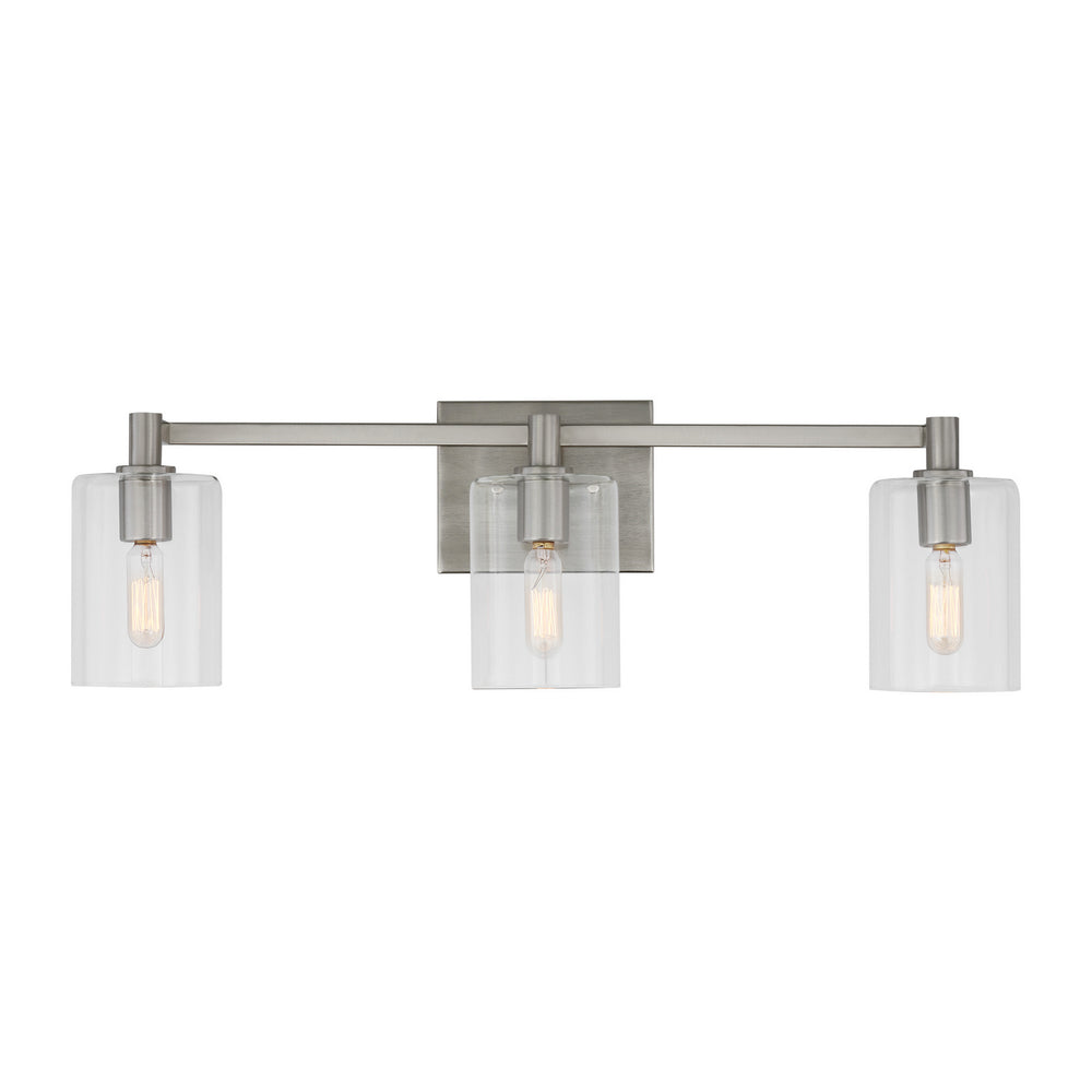 Visual Comfort Studio Canada - 4464203-962 - Three Light Bath Vanity - Fullton - Brushed Nickel