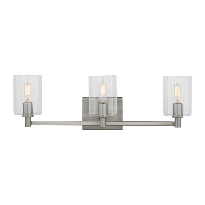 Visual Comfort Studio Canada - 4464203-962 - Three Light Bath Vanity - Fullton - Brushed Nickel