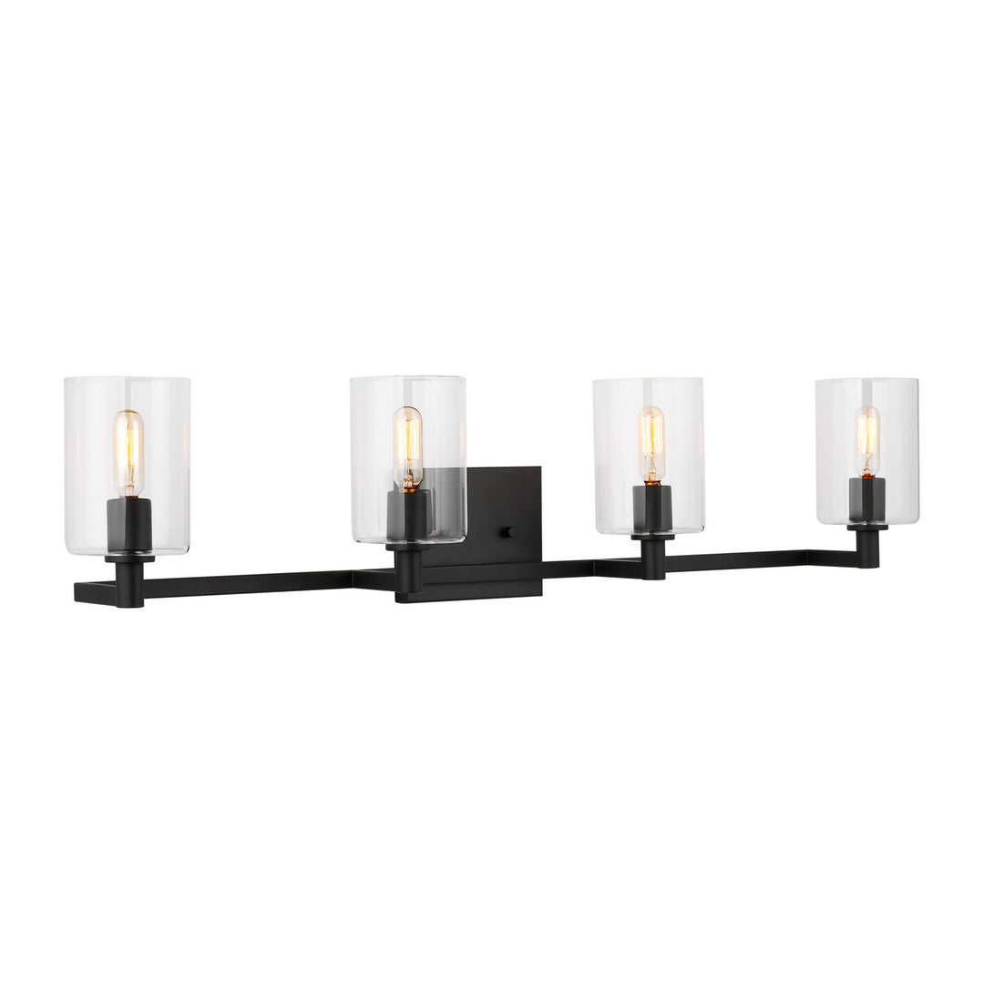 Visual Comfort Studio Canada - 4464204-112 - Four Light Bath Vanity - Fullton - Midnight Black