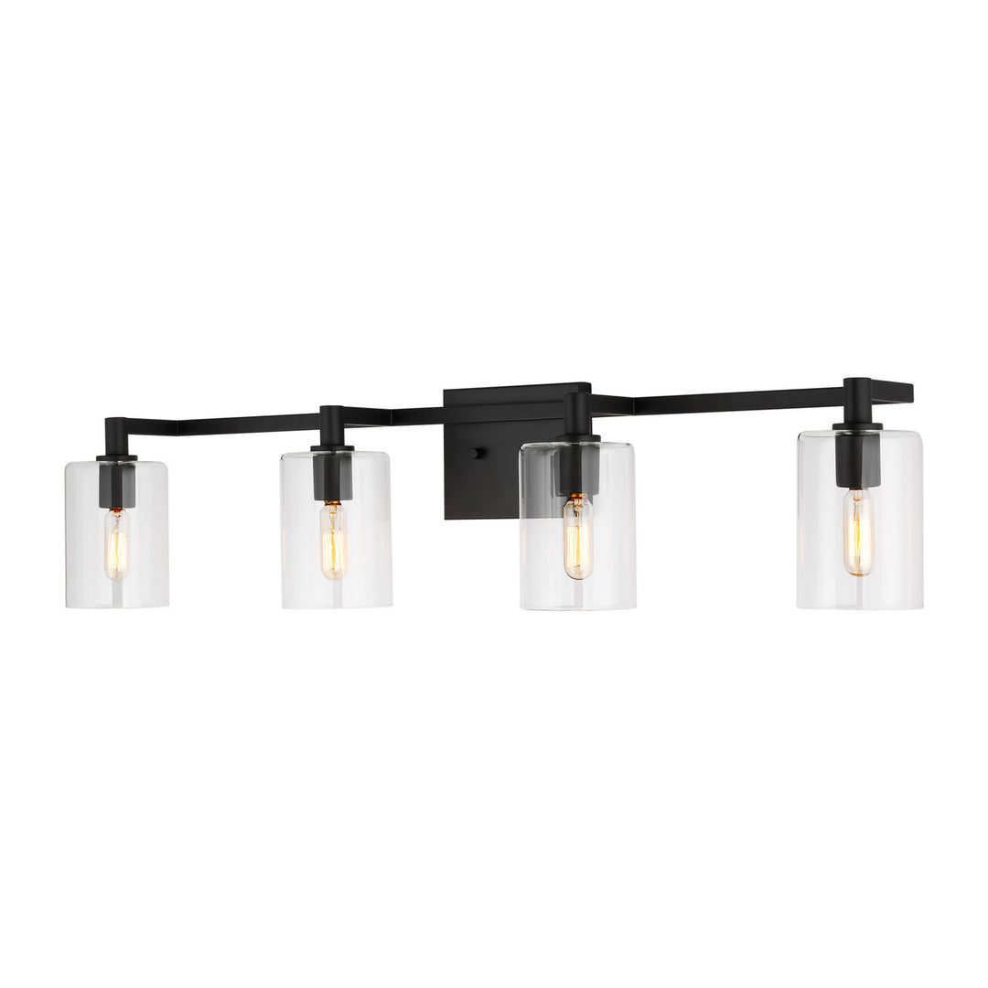Visual Comfort Studio Canada - 4464204-112 - Four Light Bath Vanity - Fullton - Midnight Black
