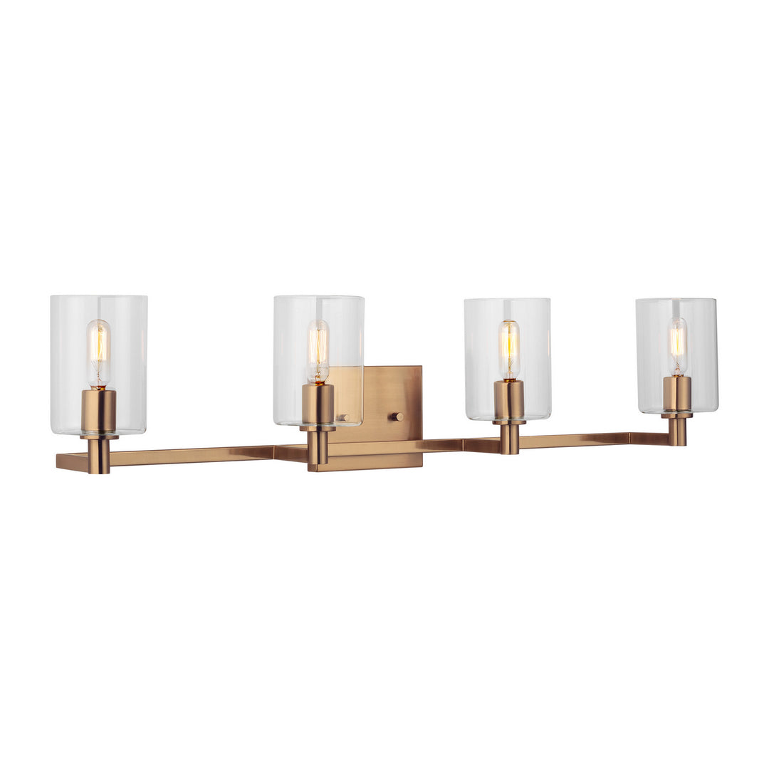 Visual Comfort Studio Canada - 4464204-848 - Four Light Bath Vanity - Fullton - Satin Brass