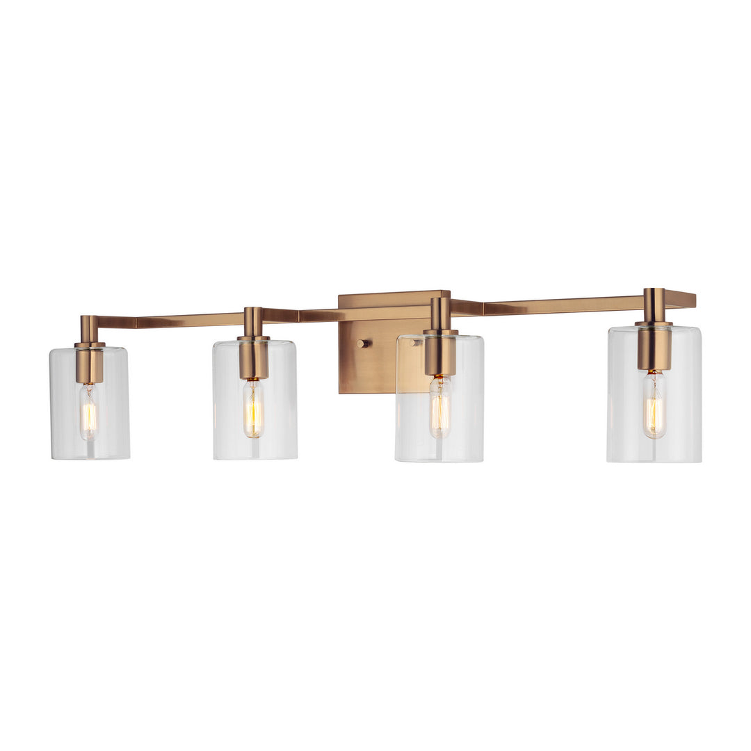 Visual Comfort Studio Canada - 4464204-848 - Four Light Bath Vanity - Fullton - Satin Brass