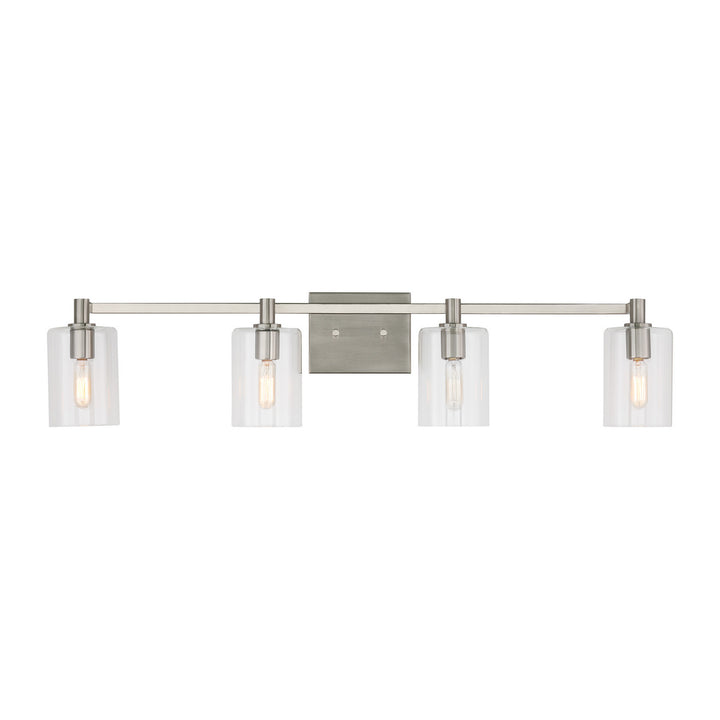 Visual Comfort Studio Canada - 4464204-962 - Four Light Bath Vanity - Fullton - Brushed Nickel