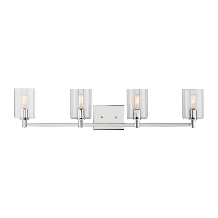 Fullton LED Bath Wall Sconce in Chrome - available from The Lighting Shoppe, trusted by Canadian homeowners