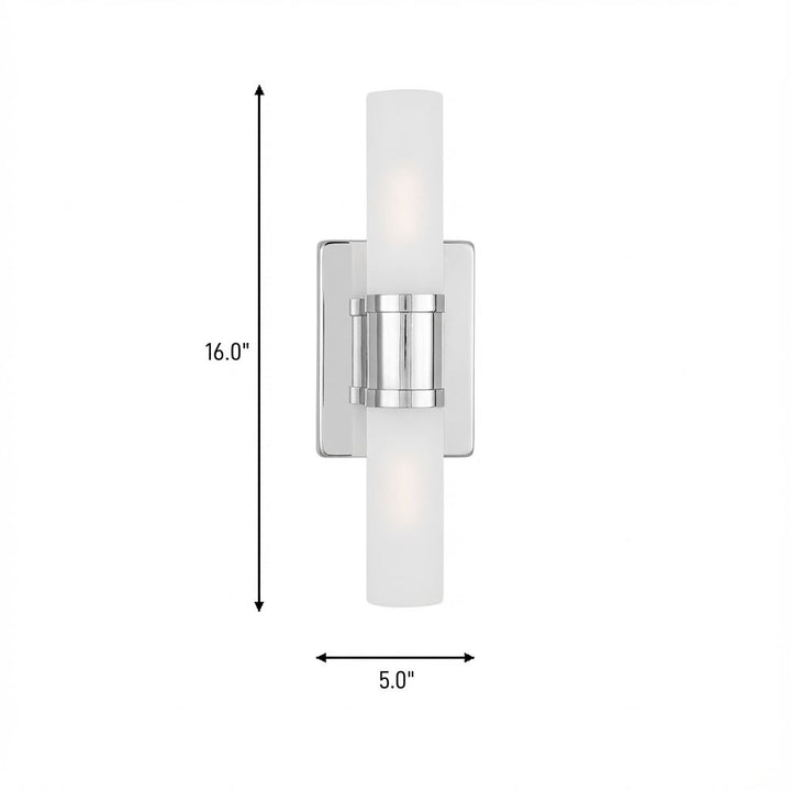 Visual Comfort Studio Canada - 4465002-05 - Two Light Bath Vanity - Keaton - Chrome