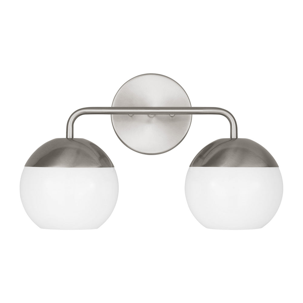 Visual Comfort Studio Canada - 4468102-962 - Two Light Bath Vanity - Alvin - Brushed Nickel