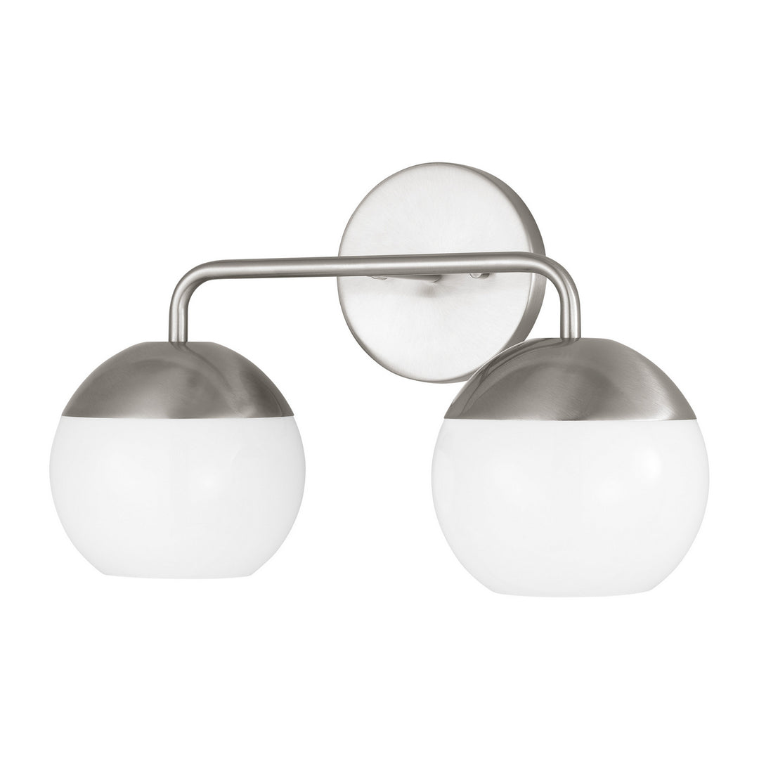 Visual Comfort Studio Canada - 4468102-962 - Two Light Bath Vanity - Alvin - Brushed Nickel