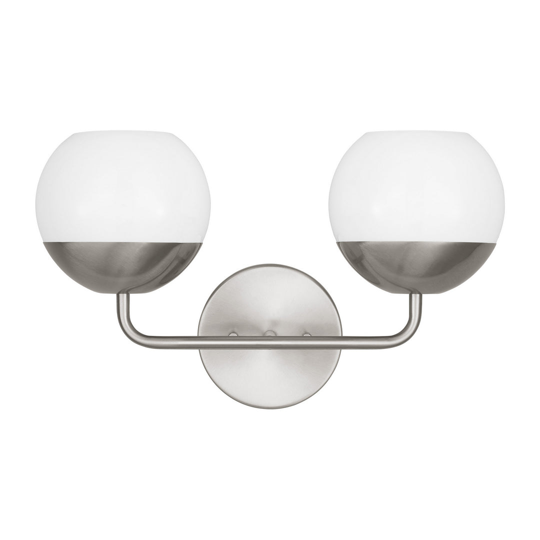 Visual Comfort Studio Canada - 4468102-962 - Two Light Bath Vanity - Alvin - Brushed Nickel