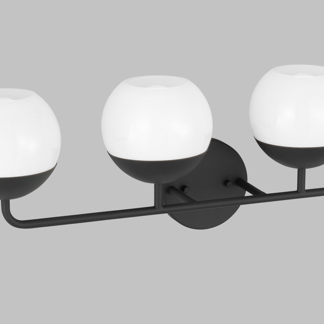 Visual Comfort Studio Canada - 4468104-112 - Four Light Bath Vanity - Alvin - Midnight Black