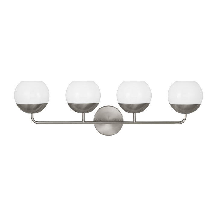 Alvin LED Bath Wall Sconce in Brushed Nickel - available from The Lighting Shoppe, trusted by Canadian homeowners