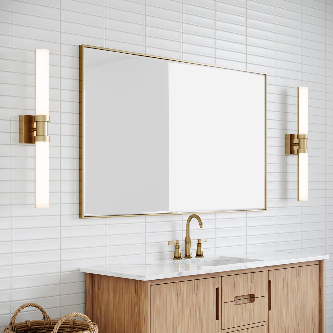 Visual Comfort Studio Canada - 4504093S-848 - LED Bath Wall Sconce - Kiel - Satin Brass