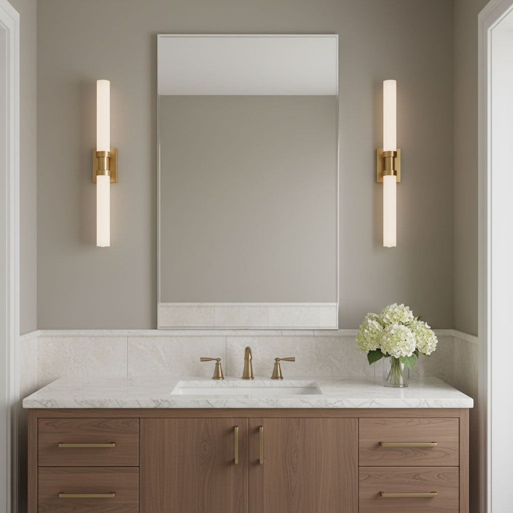 Visual Comfort Studio Canada - 4504093S-848 - LED Bath Wall Sconce - Kiel - Satin Brass