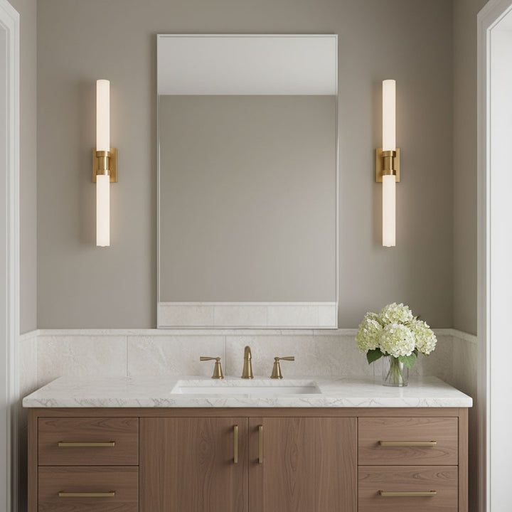 Visual Comfort Studio Canada - 4504093S-848 - LED Bath Wall Sconce - Kiel - Satin Brass