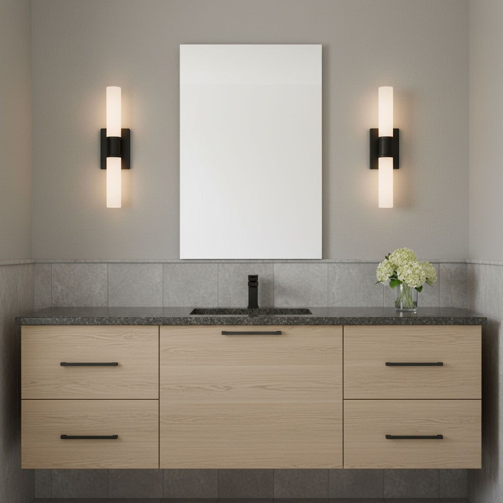 Visual Comfort Studio Canada - 4565002-112 - Two Light Bath Vanity - Keaton - Midnight Black