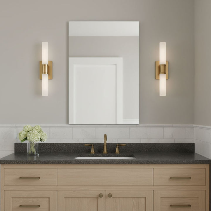 Visual Comfort Studio Canada - 4565002-848 - Two Light Bath Vanity - Keaton - Satin Brass