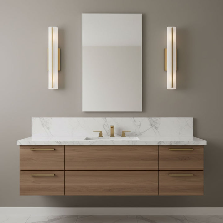 Visual Comfort Studio Canada - 4654303-848 - Three Light Bath Vanity - Dex - Satin Brass