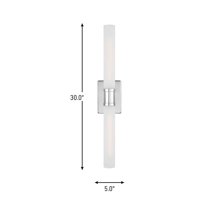 Visual Comfort Studio Canada - 4665002-05 - Two Light Bath Vanity - Keaton - Chrome
