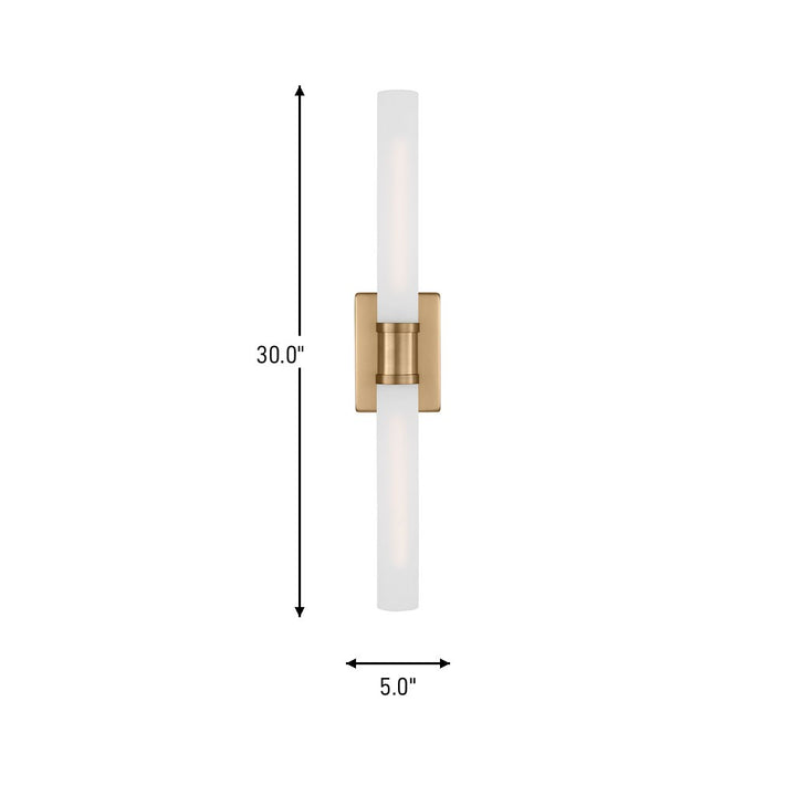 Visual Comfort Studio Canada - 4665002-848 - Two Light Bath Vanity - Keaton - Satin Brass