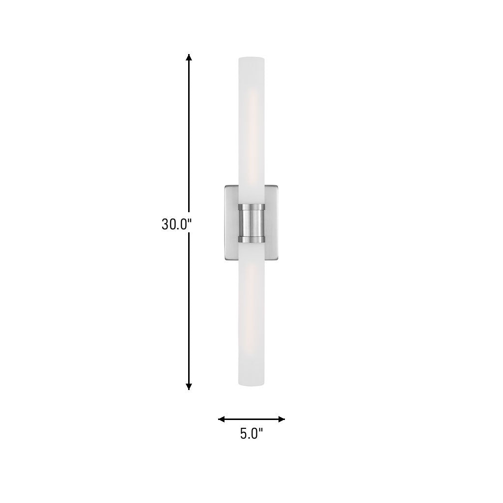 Visual Comfort Studio Canada - 4665002-962 - Two Light Bath Vanity - Keaton - Brushed Nickel