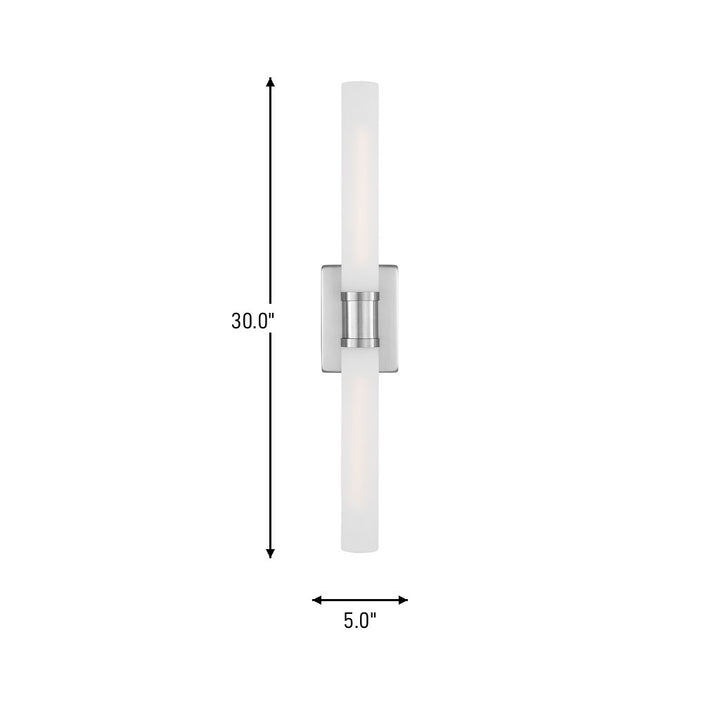 Visual Comfort Studio Canada - 4665002-962 - Two Light Bath Vanity - Keaton - Brushed Nickel