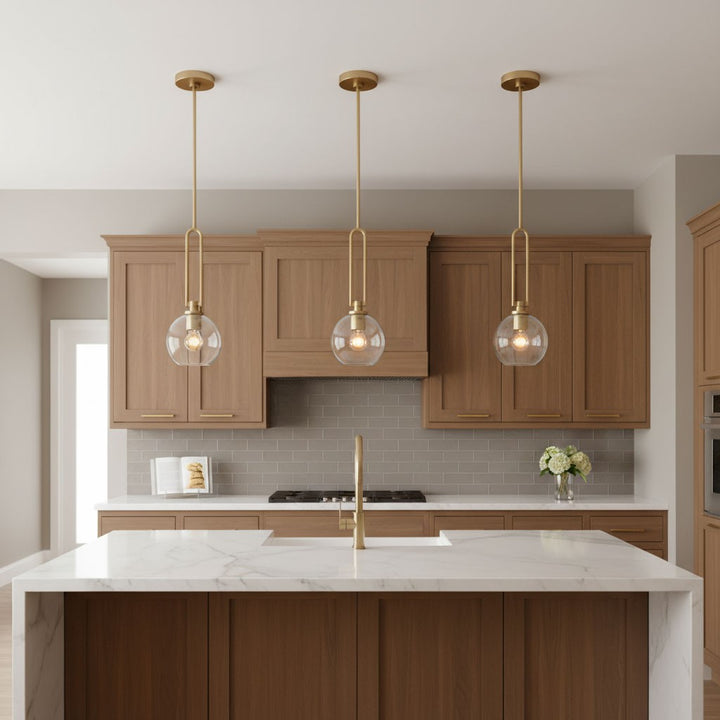 Visual Comfort Studio Canada - 6155701-848 - One Light Pendant - Codyn - Satin Brass